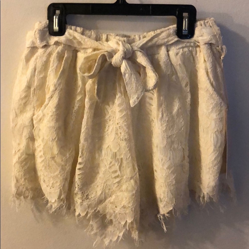 Lace shorts